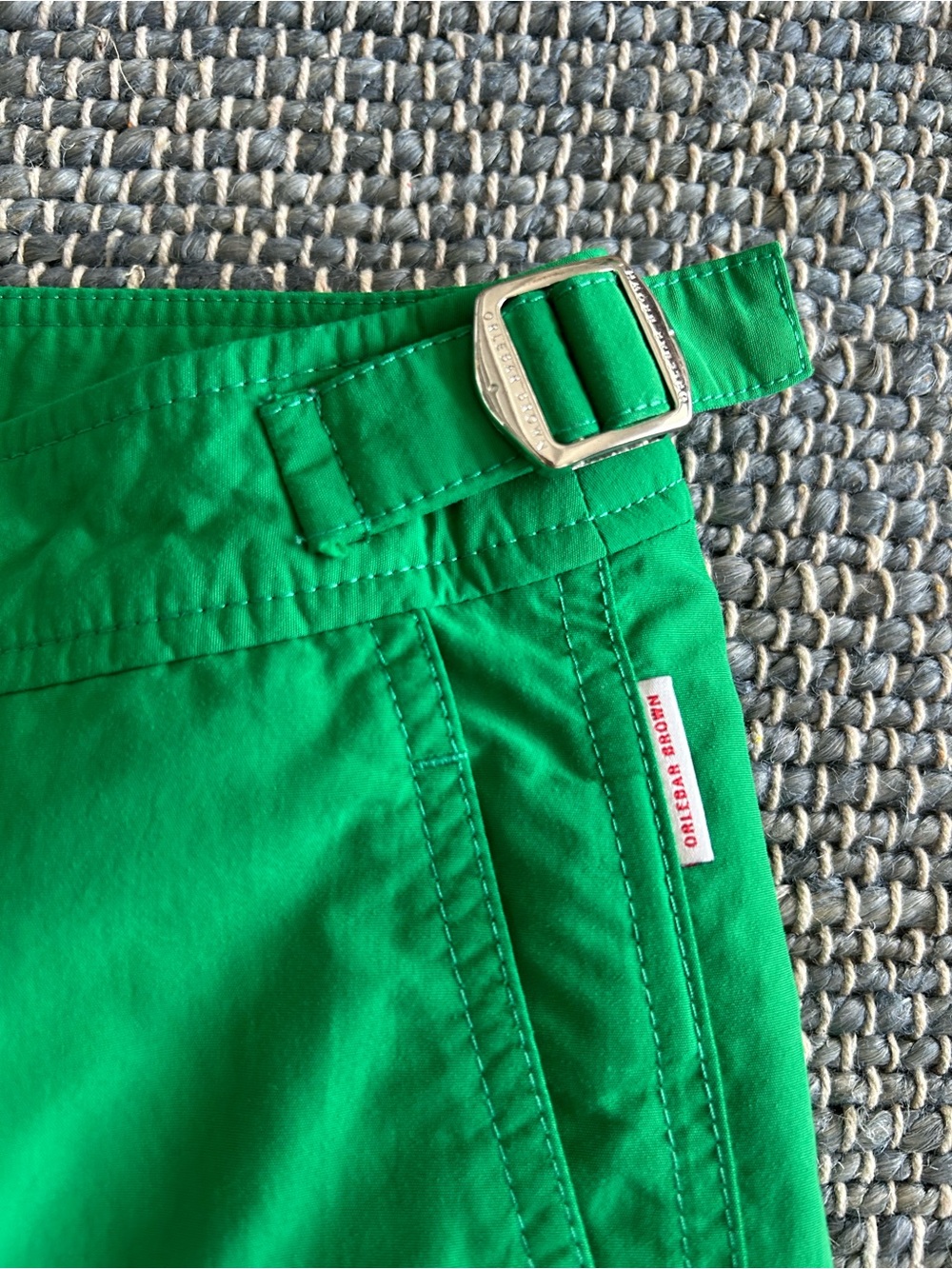 Orlebar Brown The Bulldog Short/Swim in Emerald Green - Picture 9 of 11